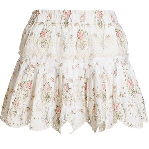 LoveShackFancy Sarie Mini Skirt